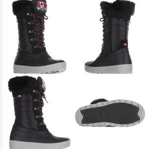 NWOT PAJAR Women's Debby Faux Fur Trimmed Weather Boot